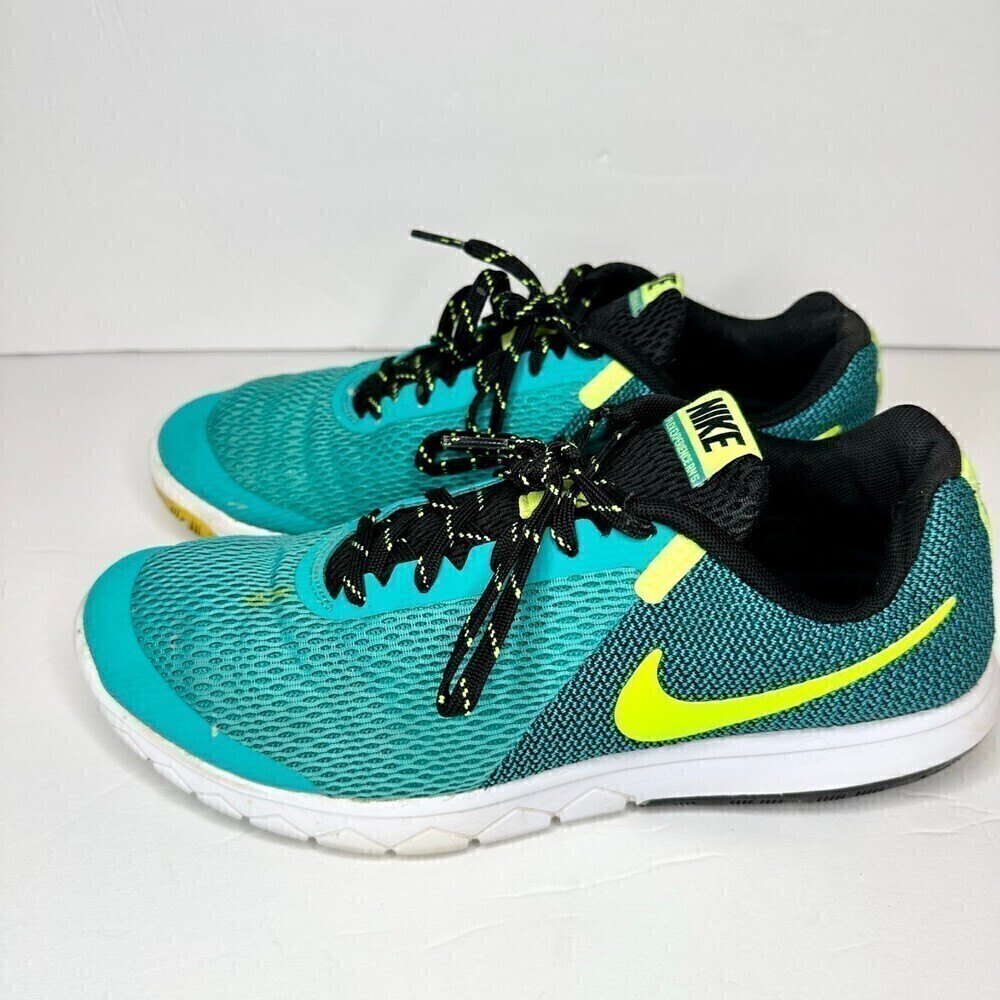 Nike Flex Experience RN 5 Running Sneakers Jade/Volt 844729-300 Size 10